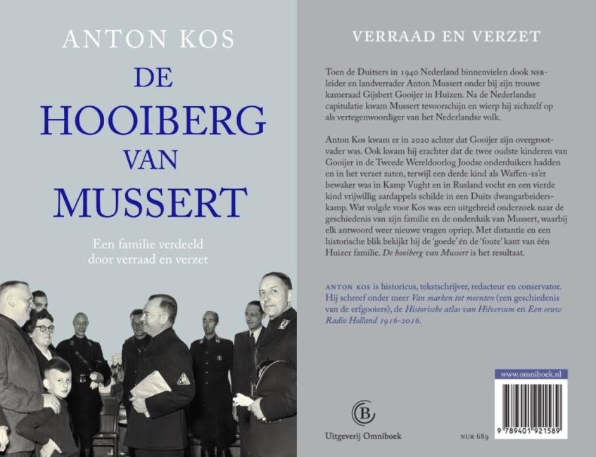 Cover boek De hooiberg van Mussert - Anton Kos